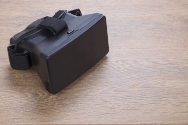3D Vr sanal gerçeklik kulaklık veya gözlük kapalı