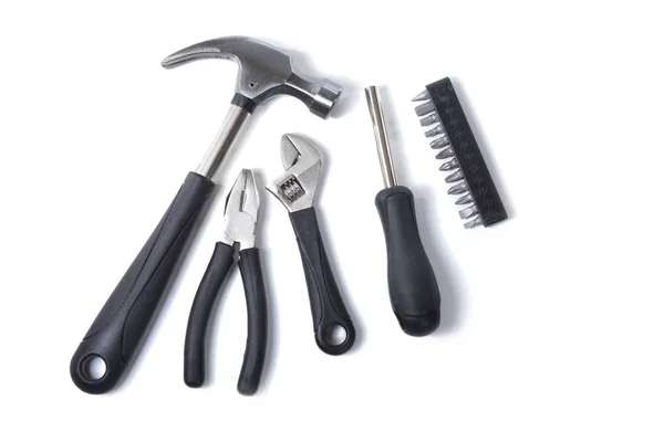 Set of hand tools in a DIY concept — Stock Photo, Image