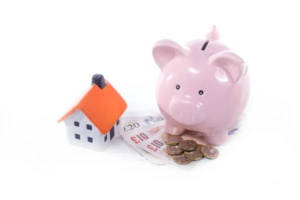 Saving for home expenses concept — Stock Photo, Image