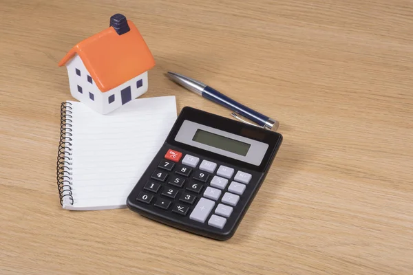 Cálculo dos custos das melhorias em casa — Fotografia de Stock