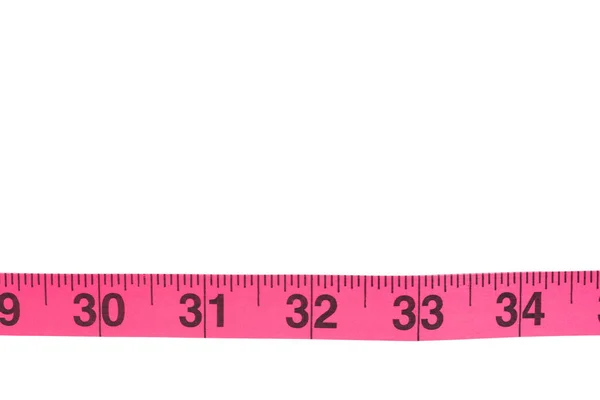 Bande mesurer la frontière dans un concept de perte de poids — Photo