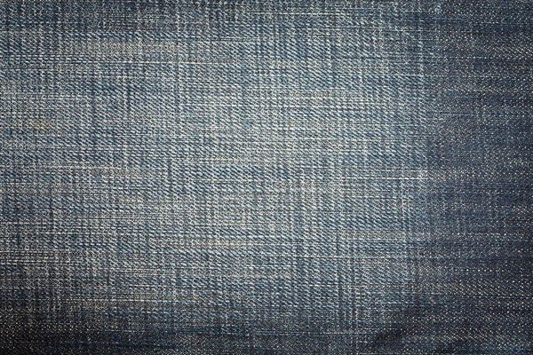 Jeans stof achtergrond textuur blauw. — Stockfoto