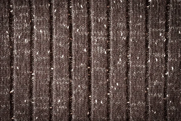 Ткань из черной шерсти с узором . — стоковое фото