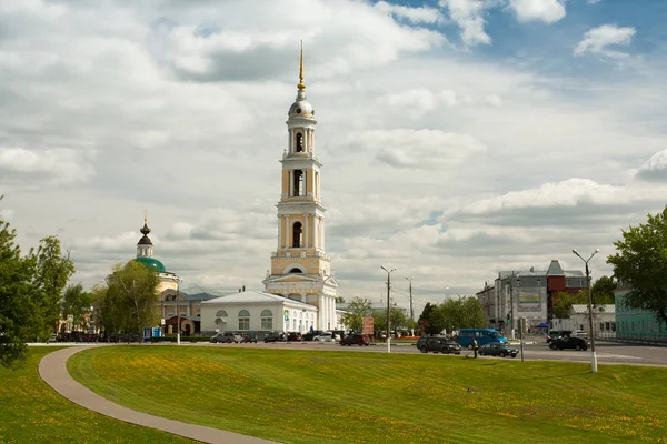 Kilise, John teolog yakınındaki Ivanovo Gate Kolomna Kremlin ile — Stok fotoğraf