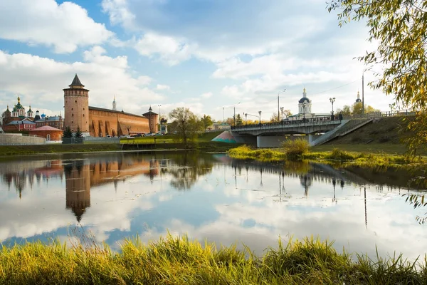 Kolomna, Moscow Region. Marinkin Tower Of Kremlin And Church Of — Stock Photo, Image