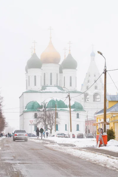 Kolomna, Região de Moscou, Rússia - 1 de fevereiro de 2020: Assunção Ca — Fotografia de Stock