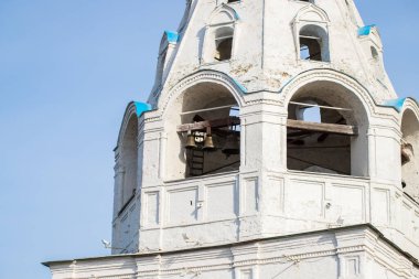 Kolomna, Moskova Bölgesi Katedral Meydanı 'ndaki Shatrovaya Çan Kulesi Çanları.
