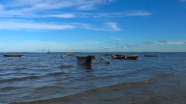 Sabah mafya Adası. Tanzanya. Hint Okyanusu.