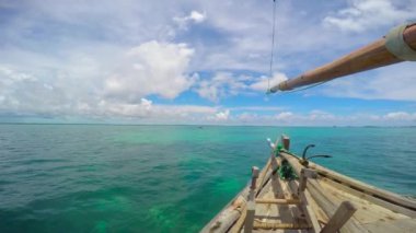 Mafya Adası kapalı bir yatta yürümek. Tanzanya. Hint Okyanusu.