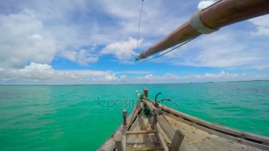 Mafya Adası kapalı bir yatta yürümek. Tanzanya. Hint Okyanusu.