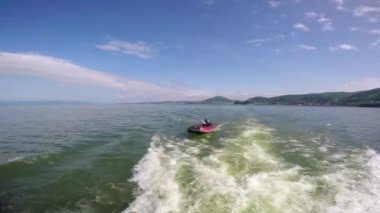 Kamçatka Yarımadası deniz Safari yolculuk. Rusya.
