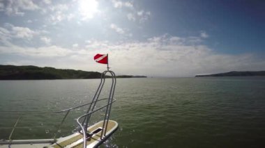 Kamçatka Yarımadası deniz Safari yolculuk. Rusya.