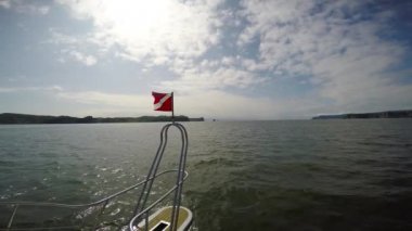 Kamçatka Yarımadası deniz Safari yolculuk. Rusya.