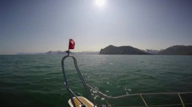 Kamçatka Yarımadası deniz Safari yolculuk. Rusya.