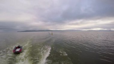 Kamçatka Yarımadası deniz Safari yolculuk. Rusya.