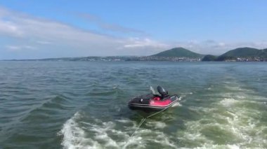 Deniz Safari yolculuk Kamçatka Yarımadası boyunca. Rusya. 