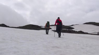 Kamçatka Yarımadası yolculuk. Gorely volkan çevresindeki alanı. Rusya.