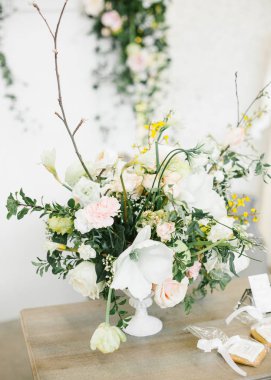 Düğün Masa Centerpieces. 