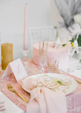 Düğün Tablo ayarı.