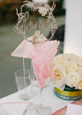 Düğün Tablo ayarı.