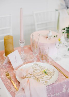 Düğün Tablo ayarı.