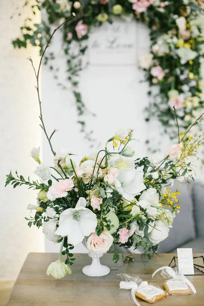 Düğün Masa Centerpieces. 