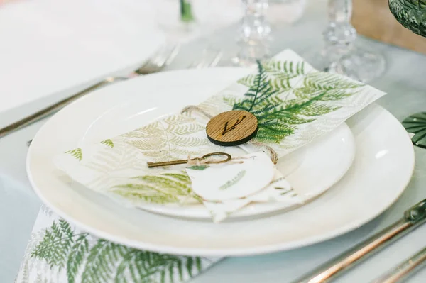 Boda mesa ajuste . — Foto de Stock