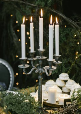 Düğün Masa Centerpieces. 