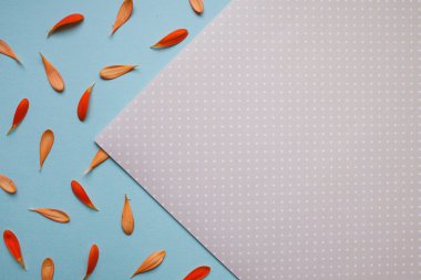 Açık mavi renkli çiçek desenli.