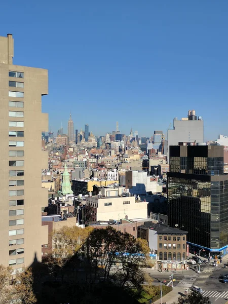 Cityview over Lower East Side, New York Royalty Free Stock Photos