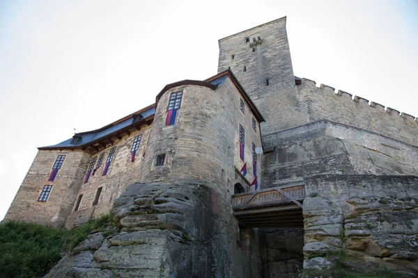 Kost-burcht, Tsjechische gotische burcht — Stockfoto