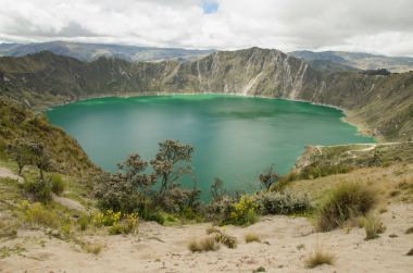 Turquiose Laguna Quilotoa