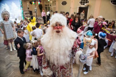 Çocuklar Noel kutlaması