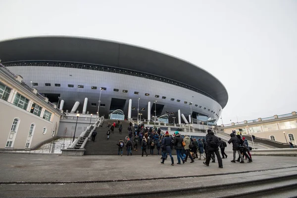 O principal estádio de futebol para a Copa do Mundo 2018 — Fotografia de Stock