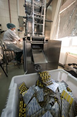 Kapsüller içinde..... Ambalaj prosesi