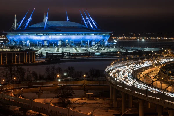 Ele novo estádio "Zenith Arena " — Fotografia de Stock
