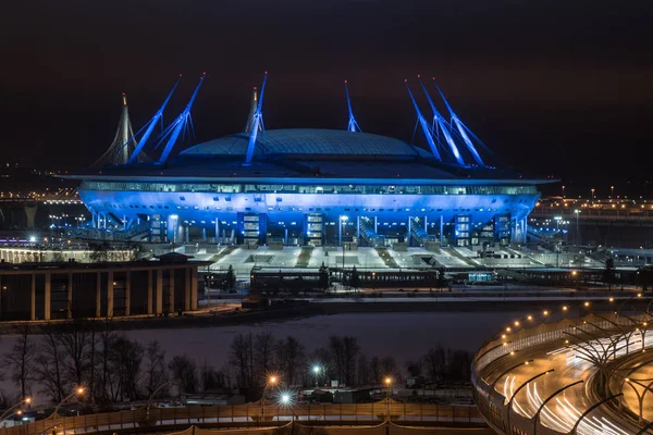 Ele novo estádio "Zenith Arena " — Fotografia de Stock