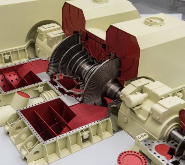 Model 1000 Mw buhar türbini