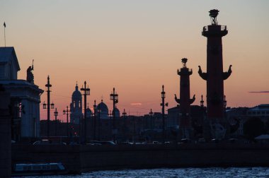 St. Petersburg. Beyaz geceler