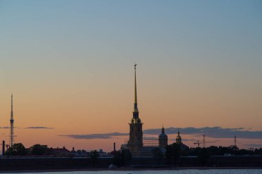 St. Petersburg. Beyaz geceler