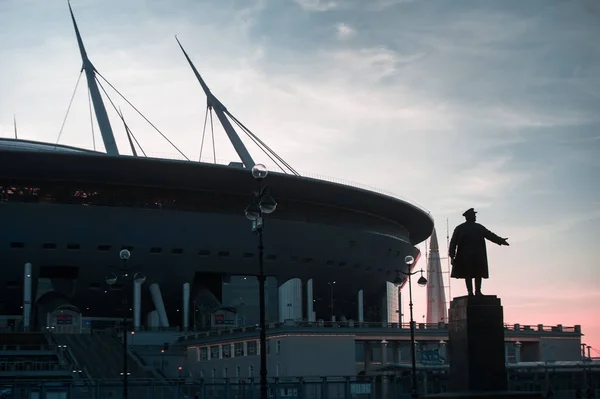 Estádio de futebol Zenit Arena — Fotografia de Stock