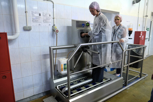 Control and sanitary-biological protection of clothes and shoes 