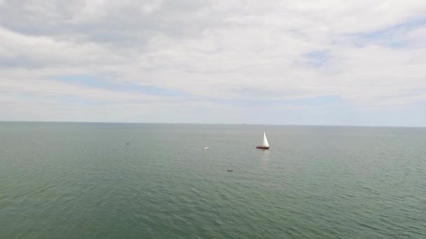 La côte de la mer Noire à Odessa — Video