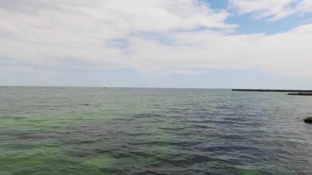 오데사에서는 흑해의 해안 — 비디오