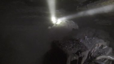 Kömür madenci çalışmalarını .