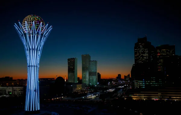 Astana, Kazakistan'ın peyzaj — Stok fotoğraf