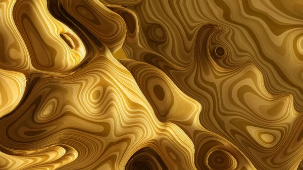 Ungewöhnliche, schöne Holzstruktur. 3D Illustration, 3D Rendering. — Stockfoto