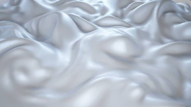 Beyaz arka plan, 3d resim, 3d render.