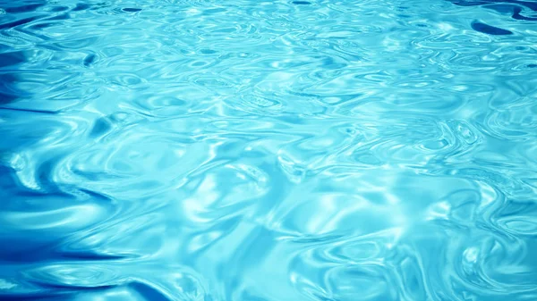 Bazén s vodou textury. 3D ilustrace, 3d vykreslování. — Stock fotografie