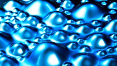 Modern azure arka plan. 3D Resim, 3d render.